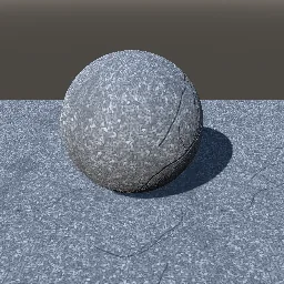 Recorded render of Cracked asphalt