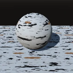 Recorded render of Birch bark