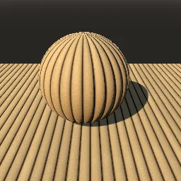 Recorded render of Corduroy wales from pinwale to wide wale
