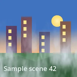 Recorded render of Parallax fog bands