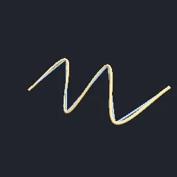 Recorded render of Kochanek-Bartels tension, continuity and bias spline