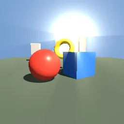 Recorded render of Screen-space light shafts from the sky