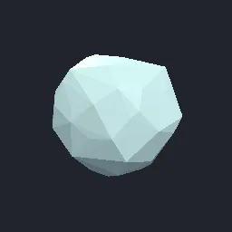 Recorded render of 3D convex hull by quickhull