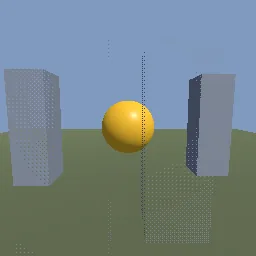 Recorded render of Dithered distance fade for camera occluders