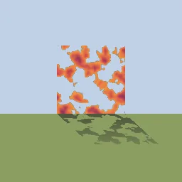 Recorded render of Projected ground shadow for 2D sprites