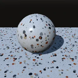 Recorded render of Terrazzo