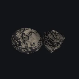 Recorded render of Procedural triplanar rock with surface-gradient bump